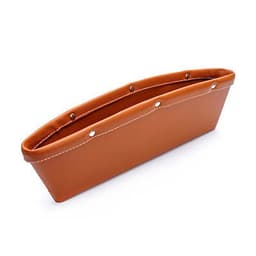 image-Car Seat Gap Storage Box Organizer - Leather (Set of 2)
