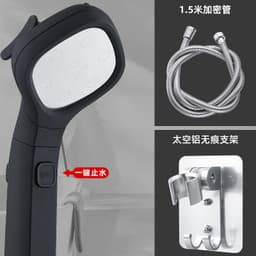image-Cross-Border 4-Speed High-Pressure Handheld Shower Head Set