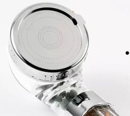 image-Negative Ion Booster Shower Head Water Saving Hand-Held Spa