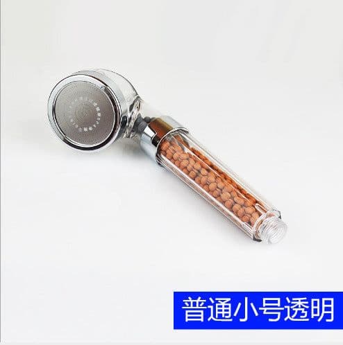 image-Negative Ion Booster Shower Head Water Saving Hand-Held Spa