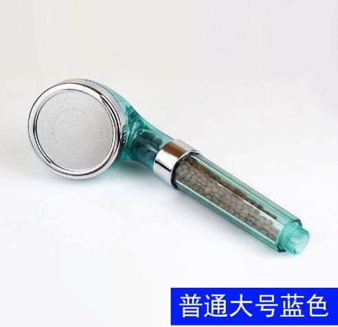image-Negative Ion Booster Shower Head Water Saving Hand-Held Spa