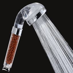 image-Negative Ion Booster Shower Head Water Saving Hand-Held Spa