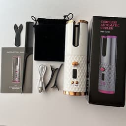 image-Wireless Charging Automatic Curling Iron USB Portable Hair Curler