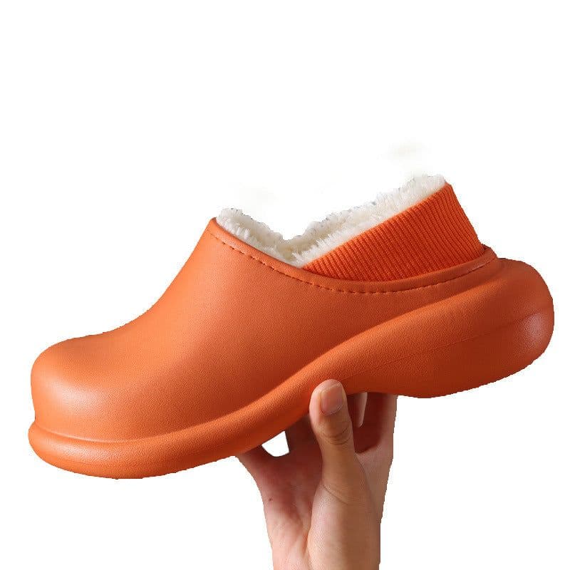 image-Ipomoea Unisex Cotton Slippers - Warm Indoor House Shoes
