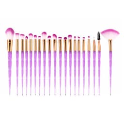 image-20-Piece Gradient Unicorn Makeup Brush Set Diamond Handle