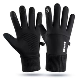 image-Syracuse Embossed Polyester Ski Gloves Winter Finger Gloves