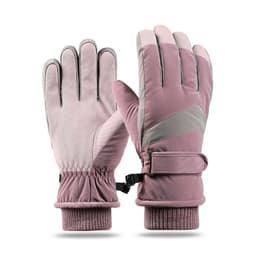 image-Syracuse Embossed Polyester Ski Gloves Winter Finger Gloves