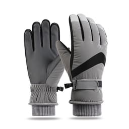 image-Syracuse Embossed Polyester Ski Gloves Winter Finger Gloves