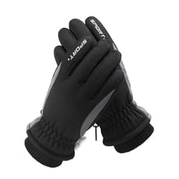 image-Syracuse Embossed Polyester Ski Gloves Winter Finger Gloves