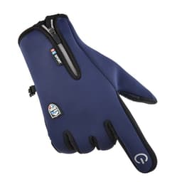 image-Syracuse Embossed Polyester Ski Gloves Winter Finger Gloves