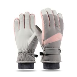 image-Syracuse Embossed Polyester Ski Gloves Winter Finger Gloves