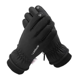 image-Syracuse Embossed Polyester Ski Gloves Winter Finger Gloves