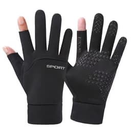 image-Syracuse Embossed Polyester Ski Gloves Winter Finger Gloves