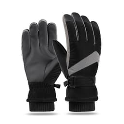 image-Syracuse Embossed Polyester Ski Gloves Winter Finger Gloves