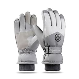 image-Syracuse Embossed Polyester Ski Gloves Winter Finger Gloves