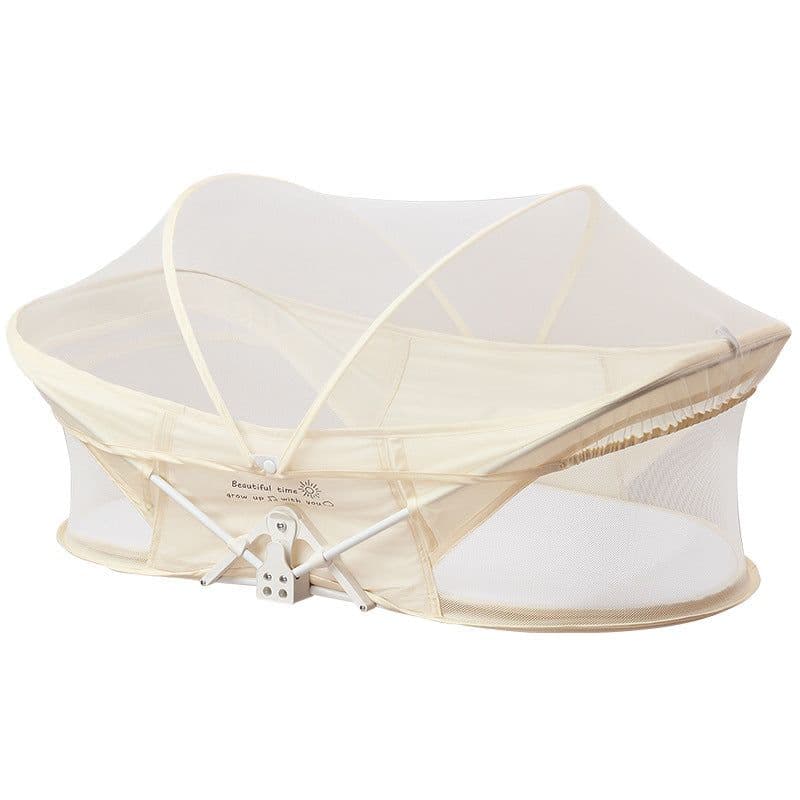image-Magic Fairy Tale Portable Foldable Baby Crib Bed - Cream