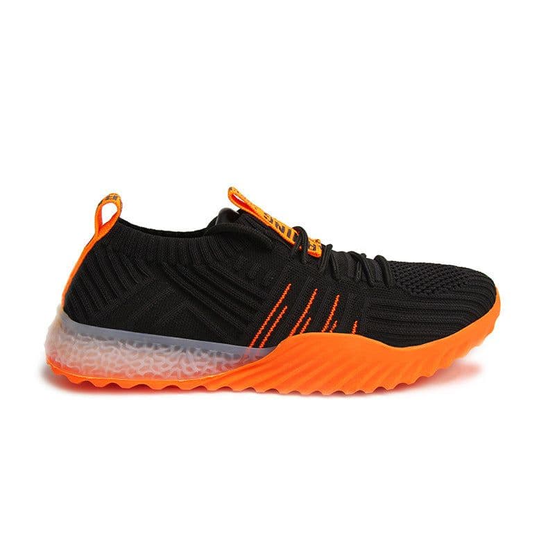 image-Women's Mesh Walking Shoes Mid Heel Round Toe Sneakers