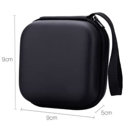 image-Portable EVA Headphone Storage Case Organizer for Earphones and Cables