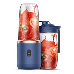 image-Portable Mini Juicer USB Rechargeable Blender Cup 400mL