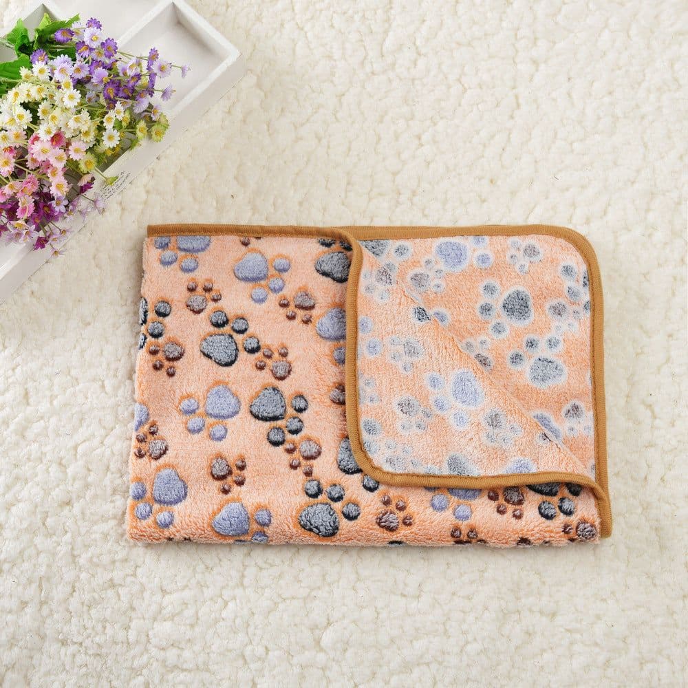 image-Pet Seat Cushion Mat for Dogs and Cats Non-Slip Beige Cloth