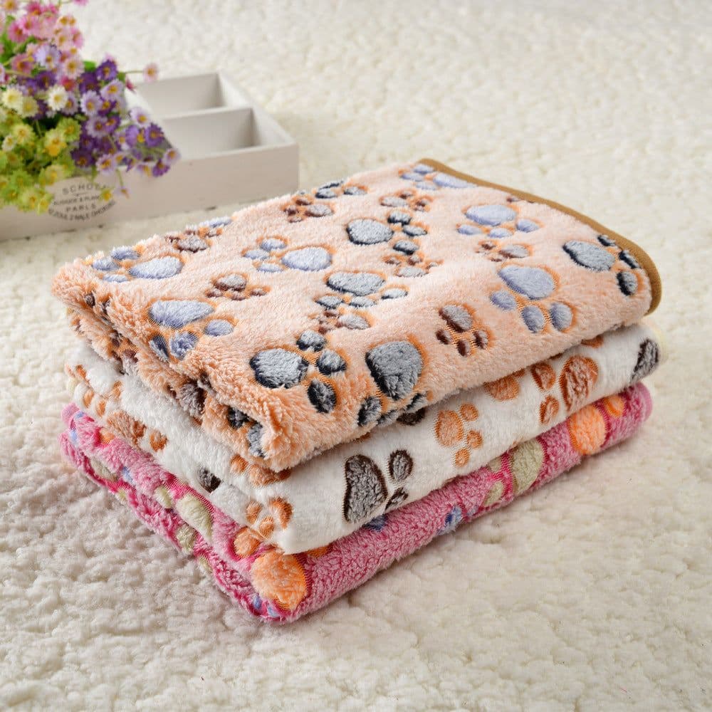 image-Pet Seat Cushion Mat for Dogs and Cats Non-Slip Beige Cloth