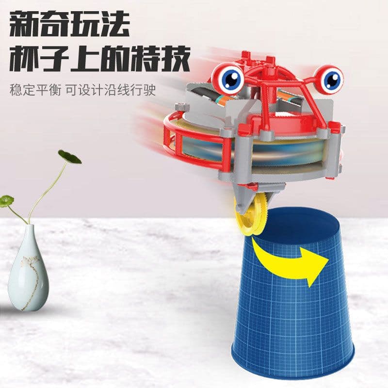 image-Electric Unicycle Balancing Robot DIY STEM Toy Physics Kit