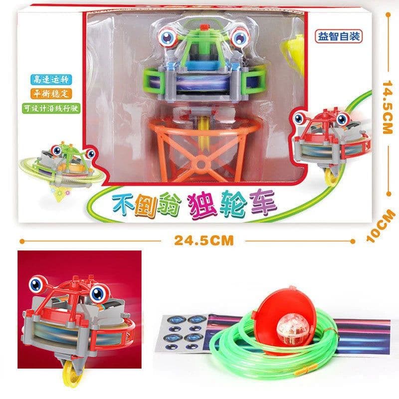 image-Electric Unicycle Balancing Robot DIY STEM Toy Physics Kit
