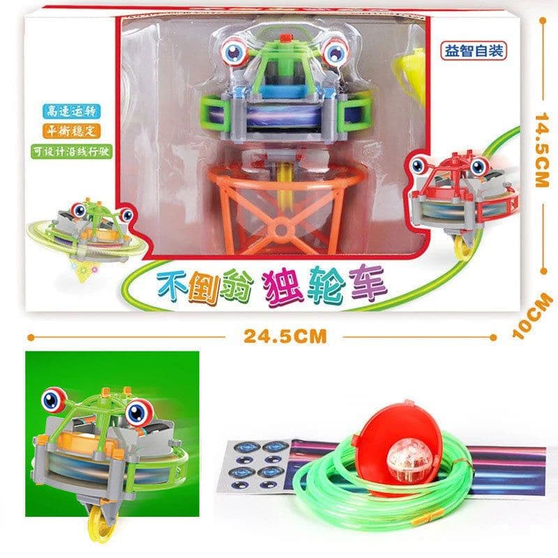 image-Electric Unicycle Balancing Robot DIY STEM Toy Physics Kit