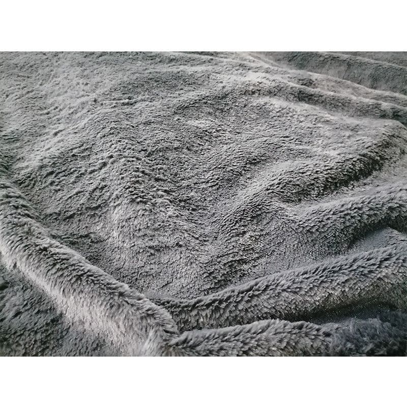 image-Faux Fur Bean Bag Sofa Chair 180x80cm with Foam Filling