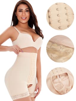 image-TOPMELON High-Waisted Tummy Control Shapewear Pants D012