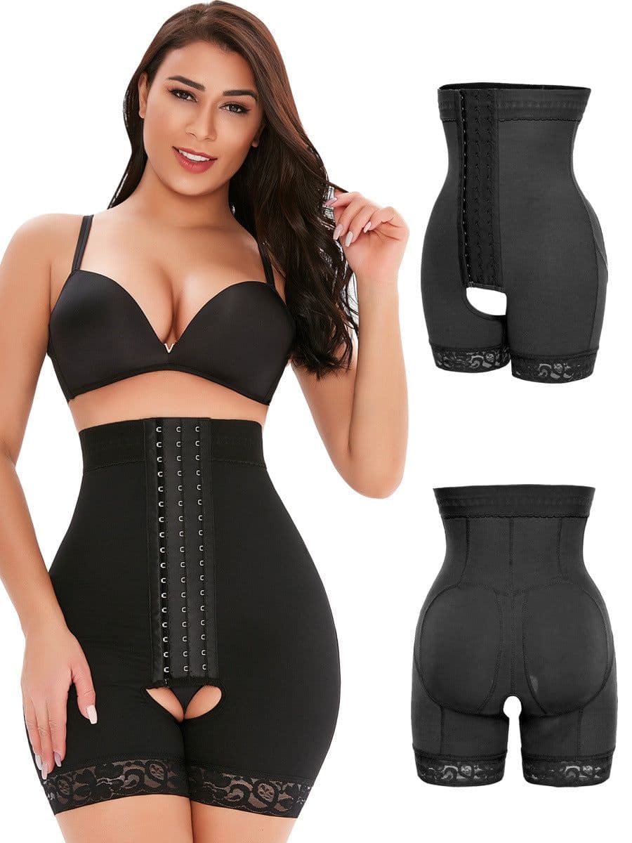 image-TOPMELON High-Waisted Tummy Control Shapewear Pants D012