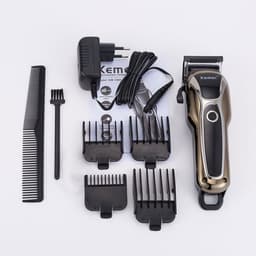 image-Kemei KM-1990 Rechargeable Electric Hair Clipper Trimmer
