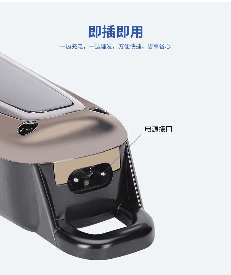 image-Kemei KM-1990 Rechargeable Electric Hair Clipper Trimmer
