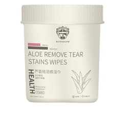 image-Pet Eye Wipes for Cats and Dogs - Non-Woven Aloe Vera Cleaning