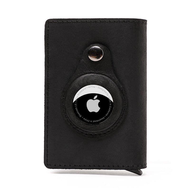 image-Genuine Leather Wallet with Card Holder - RFID Blocking Bifold