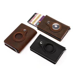 image-Genuine Leather Wallet with Card Holder - RFID Blocking Bifold