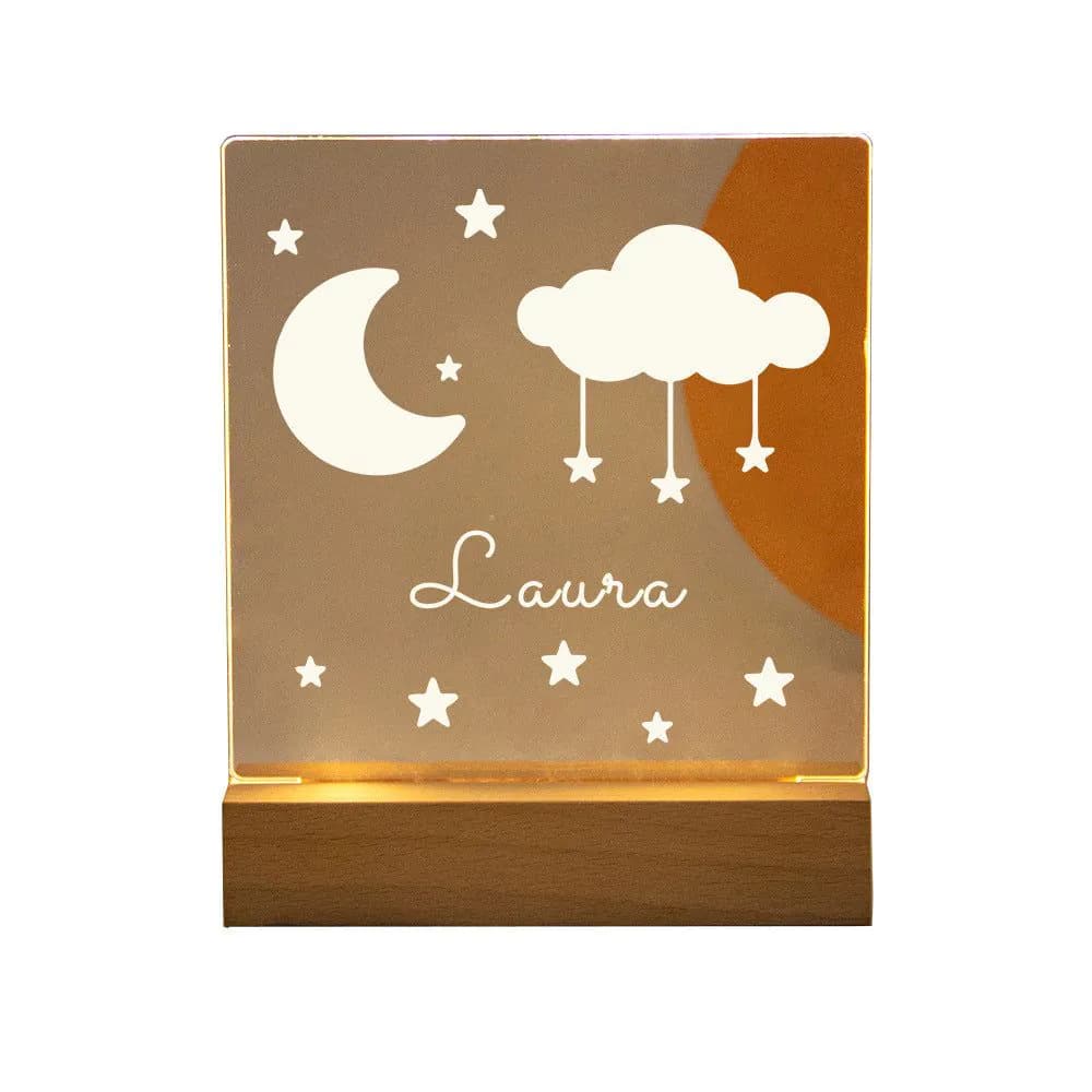 image-3D Night Light Christmas Gift Children's Cartoon Holiday Lamp