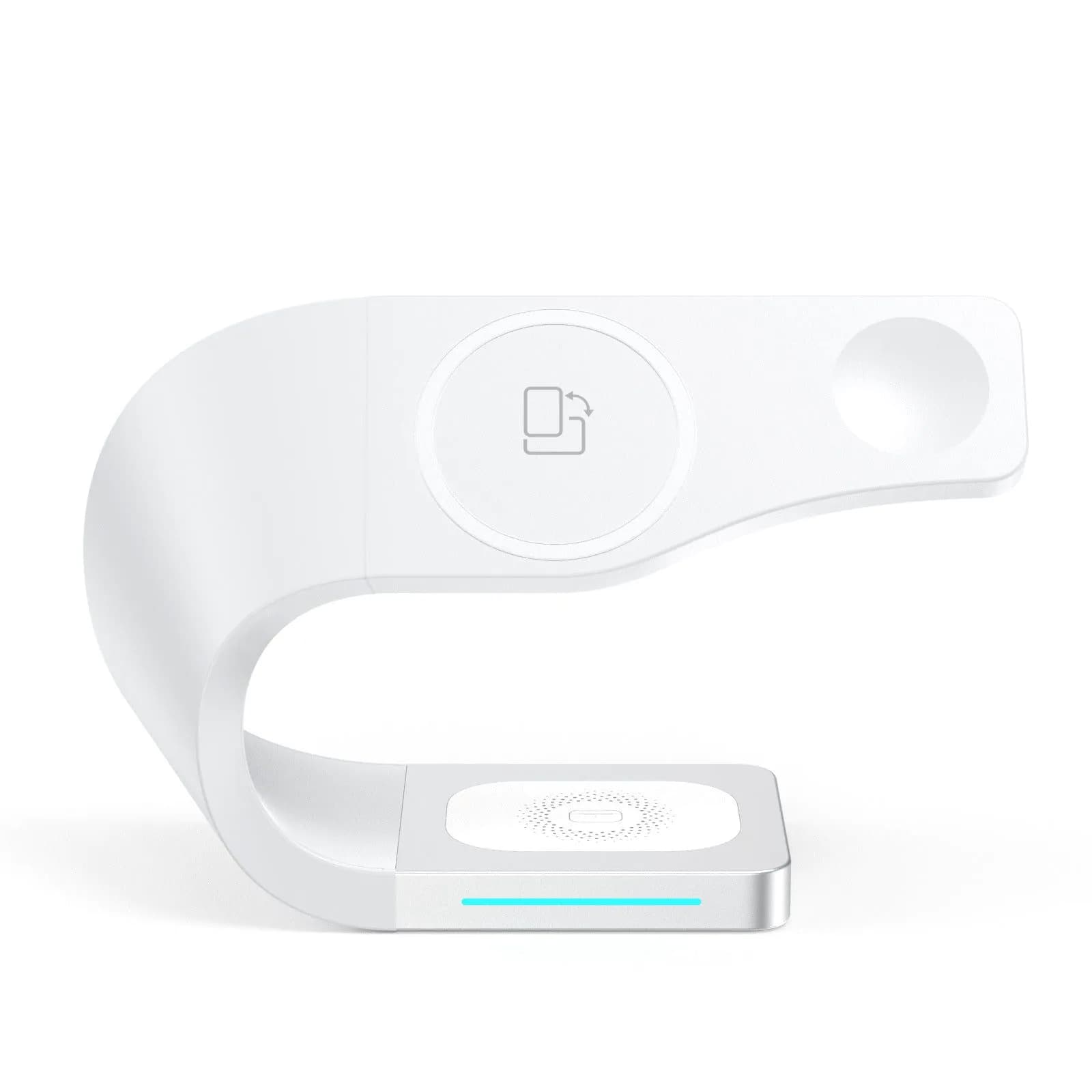 image-4-in-1 Wireless Charger MagSafe Compatible iPhone Charging Station