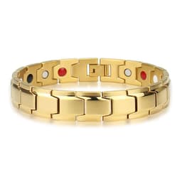 image-Magnetic Therapy Bracelet Detachable Metal Unisex Health Jewelry