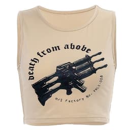 image-Women's Long Sleeve Crew Neck Print T-Shirt Polyester Pullover Top
