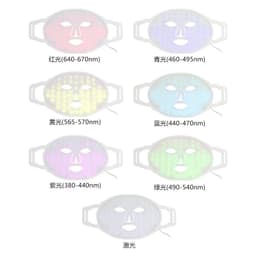 image-LED Light Therapy Face Mask 7 Color Photon Skin Rejuvenation
