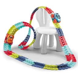 image-Magic Tracks Flexible Rail Car Electric Roller Coaster Educational Toy