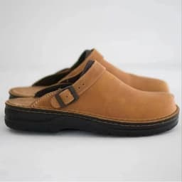 image-Men's Wedge Heel Sandals Slides Open Back Flat Bottom Shoes Large Size