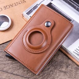 image-PU Leather Card Holder Wallet with Card Slots X-81