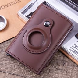image-PU Leather Card Holder Wallet with Card Slots X-81