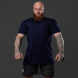 image-Men's Casual Short-Sleeve Fitness T-Shirt