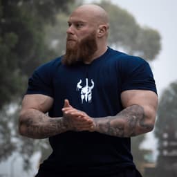 image-Men's Casual Short-Sleeve Fitness T-Shirt