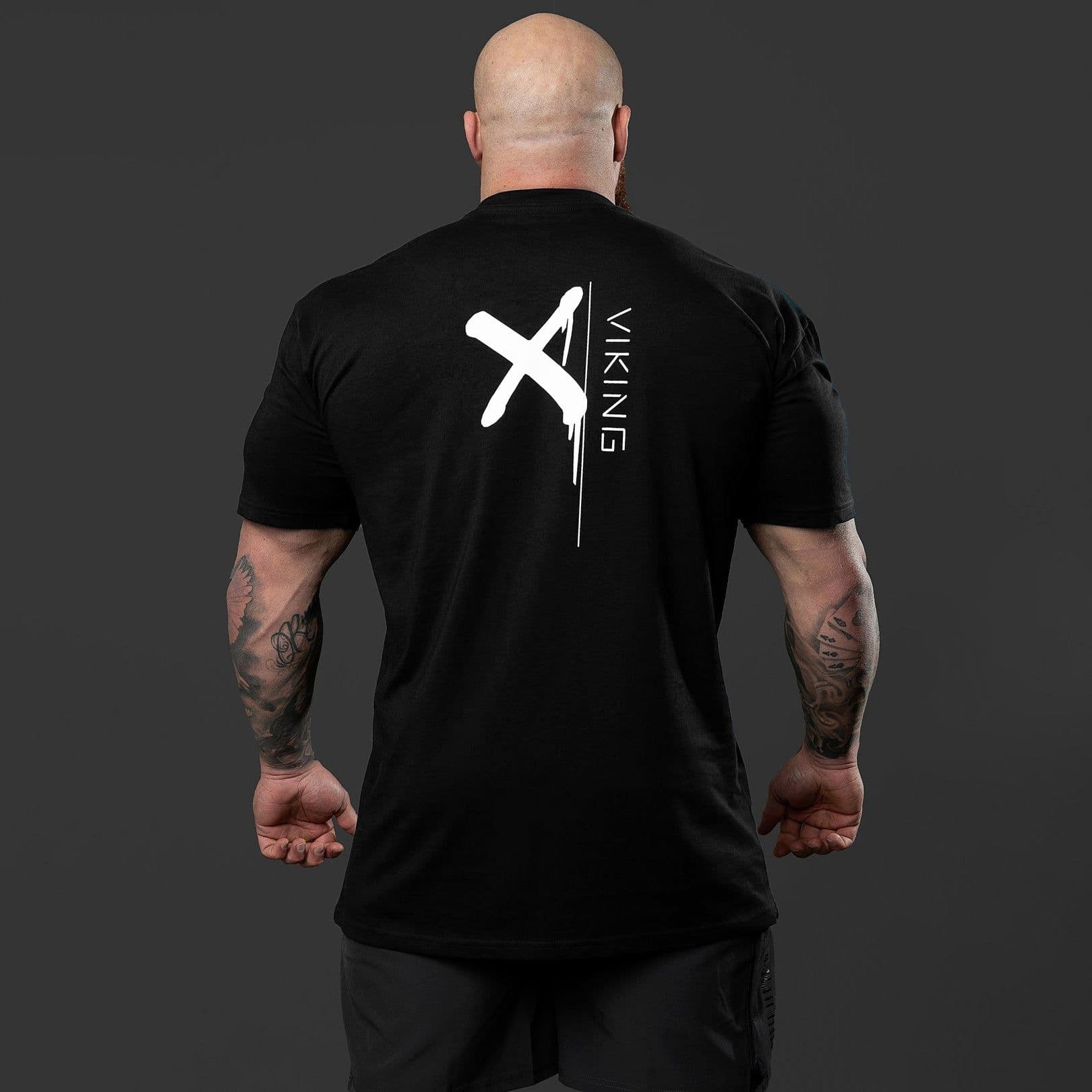 image-Men's Casual Short-Sleeve Fitness T-Shirt