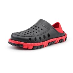 image-Xindixin Men's EVA Sandals Brown Closed Toe Non-Slip Beach Shoes