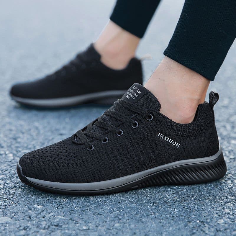 image-Men's Flying Woven Breathable Running Shoes Sports Casual Sneakers 9088
